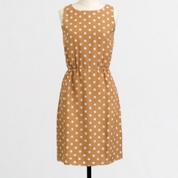 J Crew Polka dot fit & flare retro dress - Picture 1 of 11